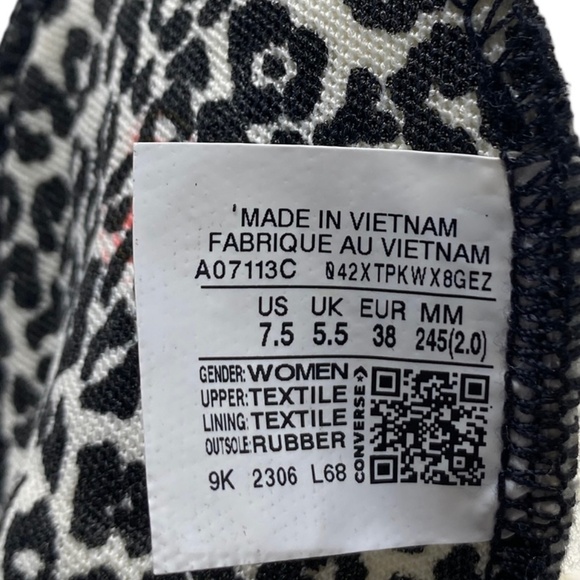 Converse Ctas Lift Platform Sneaker Casual Women Size White Canvas A07113C-WWWWL - Picture 7 of 8